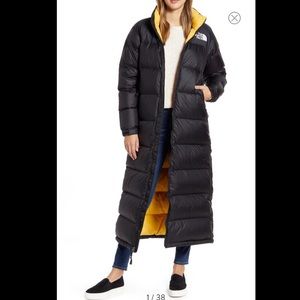 The North Face Nuptse Maxi Long Down Coat Parka